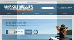 Desktop Screenshot of markusmueller.de